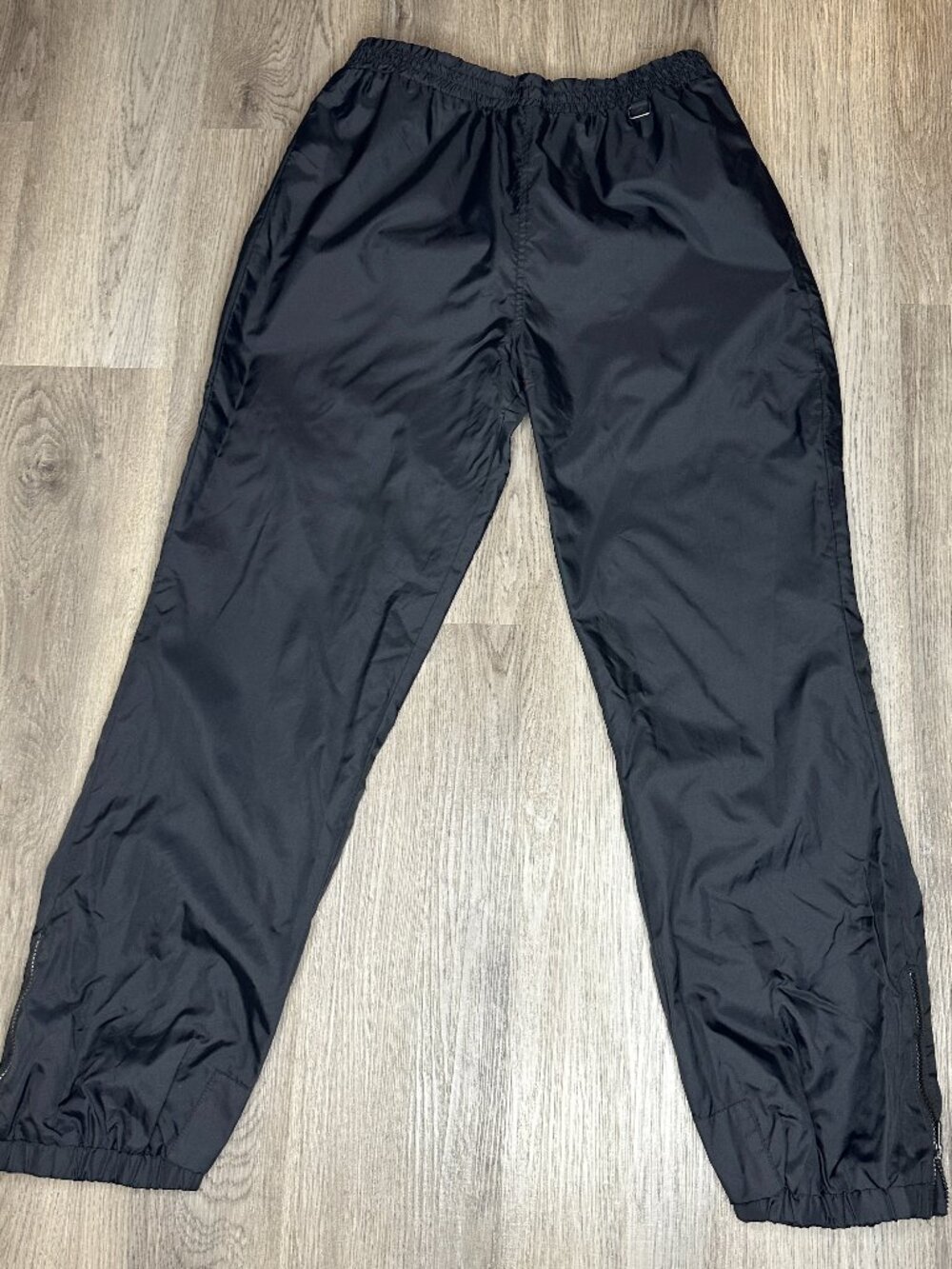 Obermeyer Mens Cannon 100% Nylon Ski Pants Zippered Cuffs Black Size XL